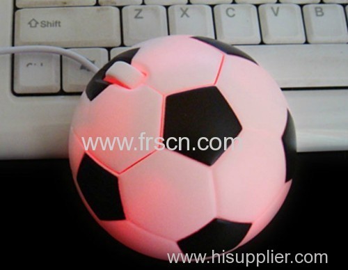 Mini Football shape mouse for promotion