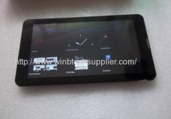 7 inch screen 3G Phone call Android 4.1 MTK 6577 Dual Core 1.2GHZ tablet PC 512MB 4GB Dual Camera GPS Bluetooth