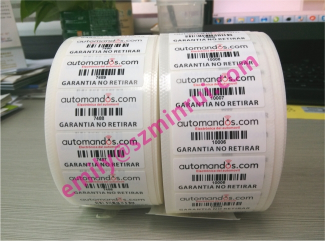 Custom Anti Theft Barcode Labels,Permanent Adhesive Barcode Stickers,Custom Security Barcode Label Stickers