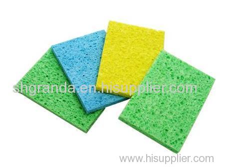Colorful Cellulose Sponges Compressed Cellulose Sponge kitchen cleaning sponge
