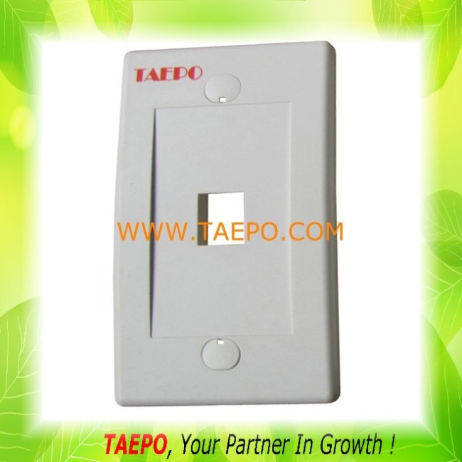 1-port 70 x 115mm AP type faceplate