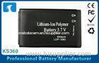 3.7v 800mAh Li-ion LG KM380/KS360/KF240 Battery , LGIP-330G/330GP Battery