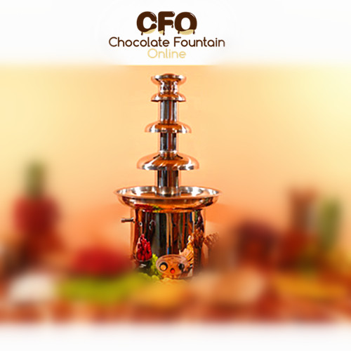 86 Cm Height Commercial Chocolate Fountain