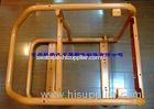 Yellow Powder Coating Portable Generator Frame , TS16949 JJ-002