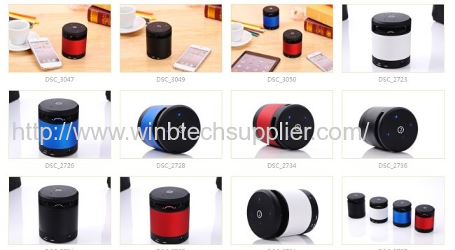 mini portable bluetooth speaker with gesture sensor tf card slot fm option