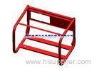 Red Customized Portable Generator Frame , 720mm * 520mm * 560mm