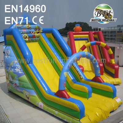 New Design Inflatable Spongebob Slide