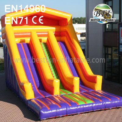 Colorful Inflatable Commercial Water Slide