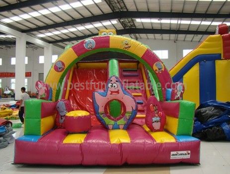 Wholesale Inflatable Spongebob Slide