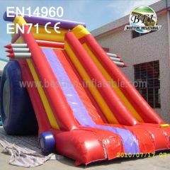 Russia Red Inflatable Slide