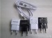 EU Standard usb charger for mobile phone s4 i9500 samsung htc etc.