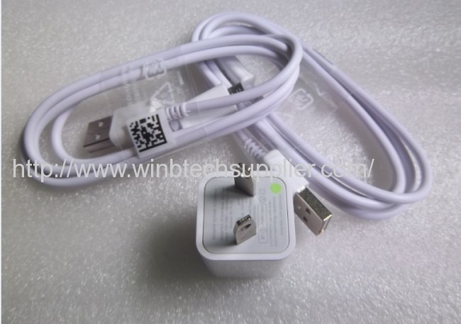 USB Charger 1A Australian Plug Wall Charger + MICRO USB Cable For Samsung Galaxy