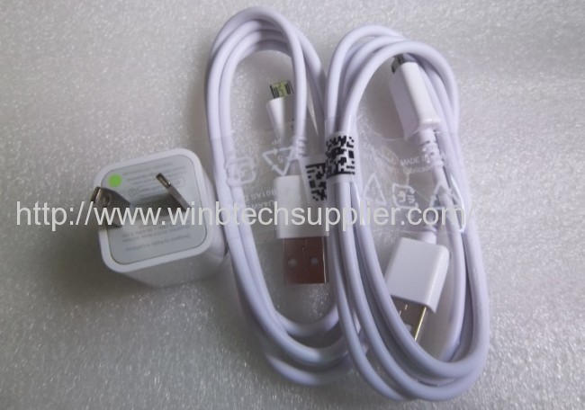 USB Charger 1A Australian Plug Wall Charger + MICRO USB Cable For Samsung Galaxy