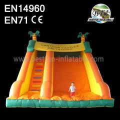 Coconut Dry Slide Inflatable For Kids