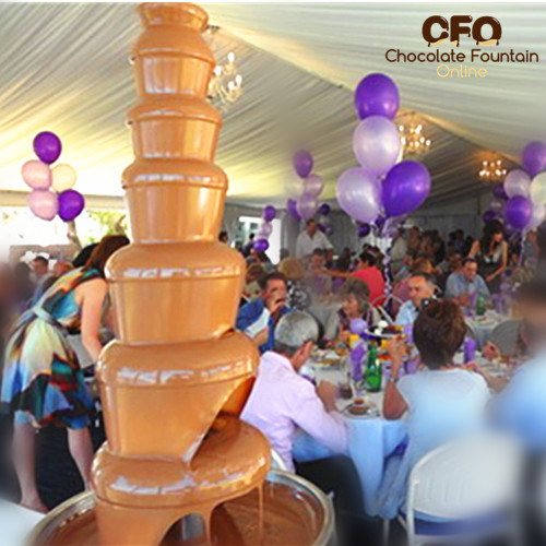 48Stainless Steel Commercial Chocolate Fountain