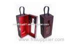 Promotional Retail Stackable Cardboard Gift Boxes With Handle For Wine Packing