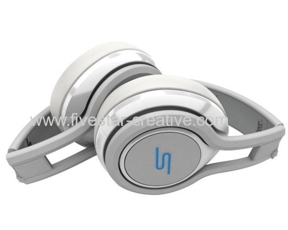 SMS Audio Street by 50 Wired On-Ear Headphones white