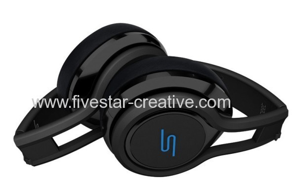 SMS Street by 50 On-Ear Wired Headphones Black