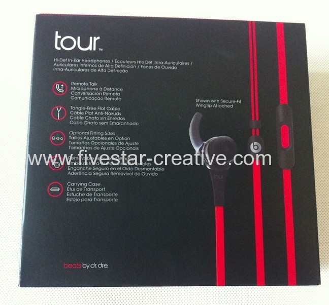 2013 New Beats by Dr Dre Tour 2.0 VersionEarphones with ControlTalk