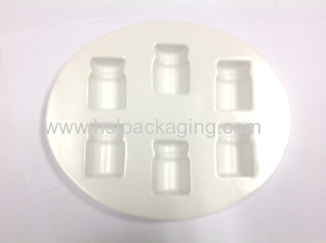 Flocking Blister Insert Tray for Cosmetic felt-lined tray