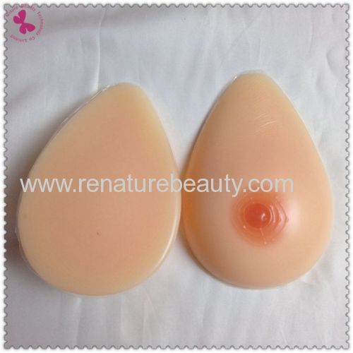 Silicone breast form mastectomy