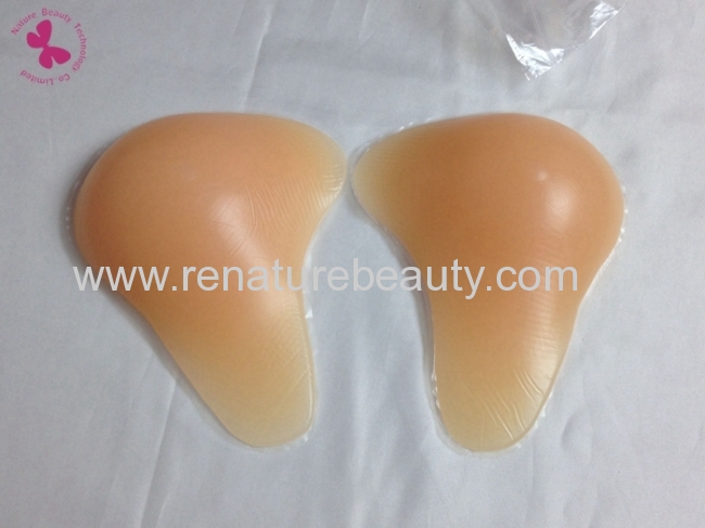 LT Shaped nude color soft mastectomy prosthetics breast forms