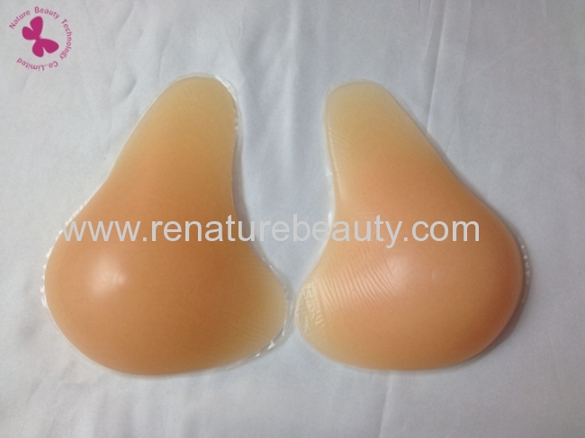 LT Shaped nude color soft mastectomy prosthetics breast forms