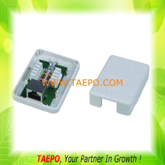 2-port CAT5E UTP surface box