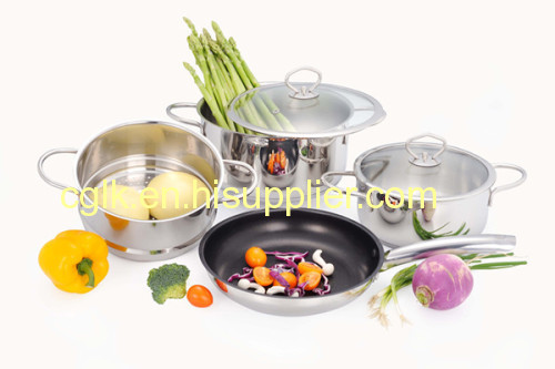 Stainless steel 4 pcs Cookware Set