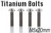 b338 gr2 титановые детали болтов и винтов
