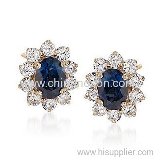 Stylish stud earrings for ladies