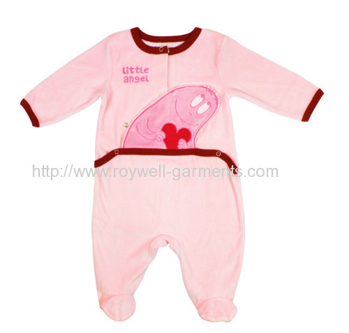 NRMG4263 baby pink baby romper