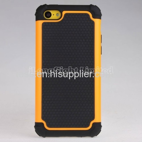 fashion For iPhone 5C case with silicone meterial