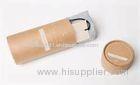 Eco-Friendly 105gsm / 157g Wood Free Paper Cardboard Tubes Packaging 4c / Pantone Color
