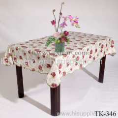 pvc Printed Polyester Table Cloth