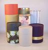 157g Coated Paper Cardboard Tube Packaging For Jewelry , Mat / Glossy Lamination