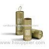 Biodegradable Paperboard Rolled Edge Cardboard Tube Packaging For Lip Balm