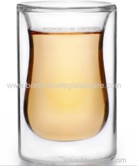 Eco-friendly Borosilicate Double Wall Glass Tumblers