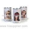 Eco-Friendly Custom Printed Round Paper Tube Containers , Hair Care Cosmetic Tube Packaging