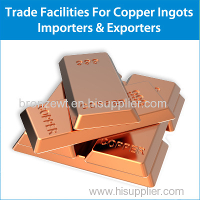 Trade Finance Facilities for Copper Ingots Importers & Exporters