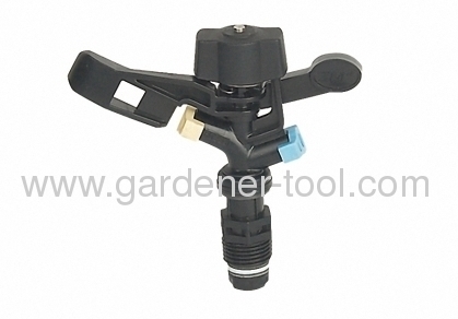 Plastic impulse sprinkler with G/1/2male tapping