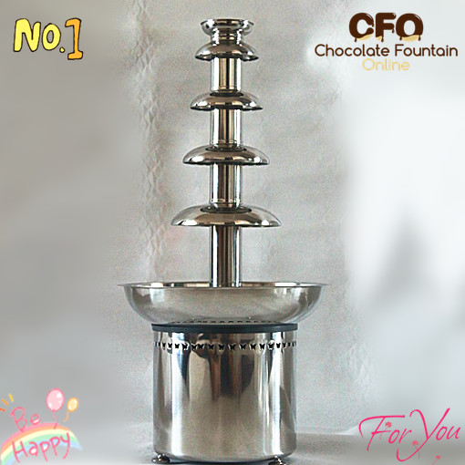 5 Tiers Commercial Chocolate Fountain Machine