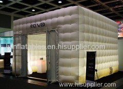 6x6m pvc tarpaulin Inflatable Cube Tent for Events, Rectangle Tent