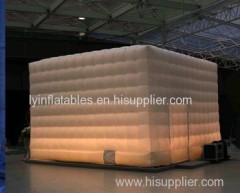 6x6m pvc tarpaulin Inflatable Cube Tent for Events, Rectangle Tent