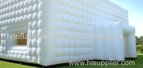 0.55mm PVC giant inflatable cube tent