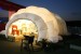 0.55 pvc LED light inflatable pillow tent for event,ourdoor activities tent