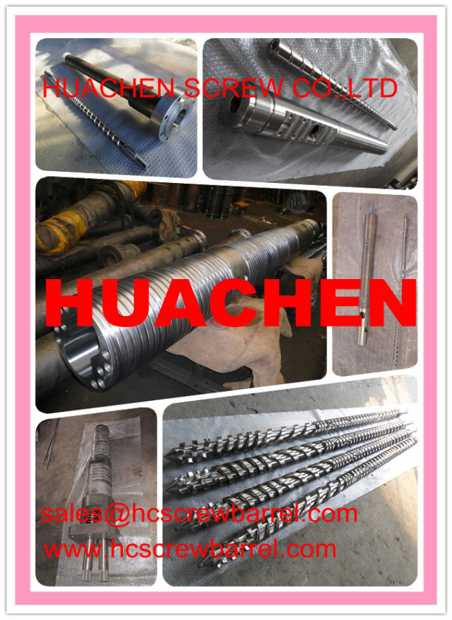 Nitrided and Bimetallic parallel twin screw barrel