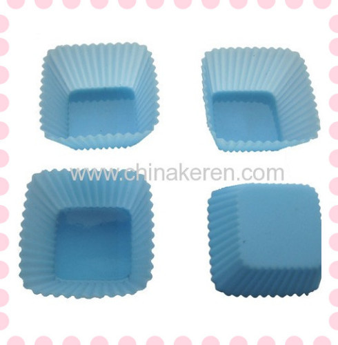 2013 hot sale food grade shaped silicone cake mould