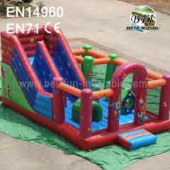 Inflatable Climb Castle With Slide