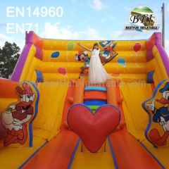 Inflatable Mickey & Donald Duck Slide